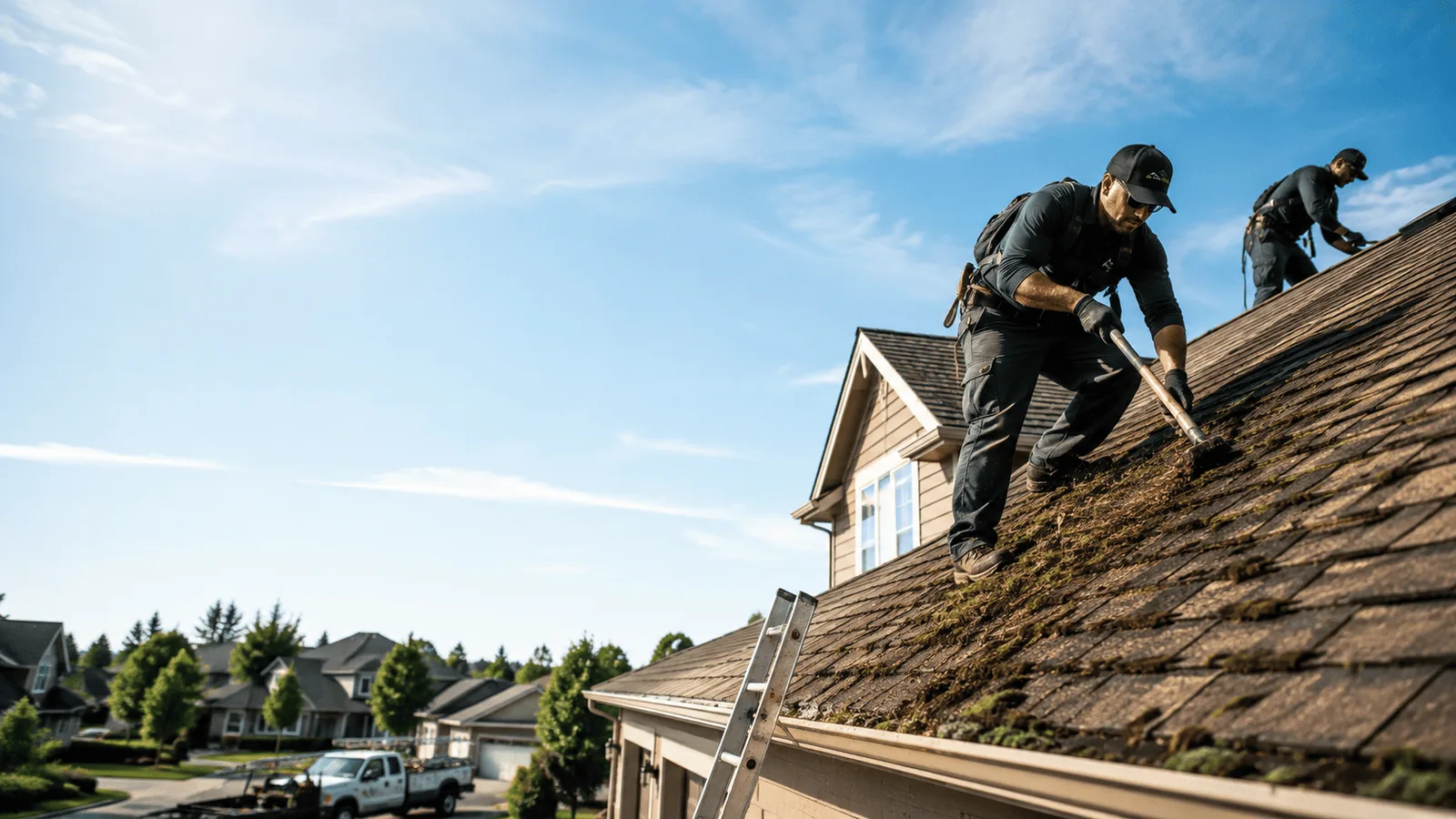 Roof Moss Removal in Jim Falls, WI near me